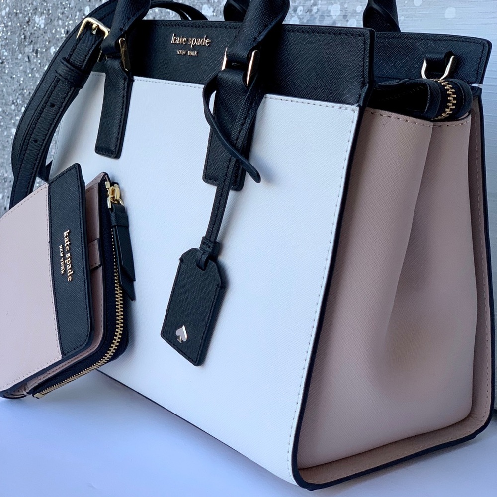 KATE SPADE Cameron MD Leather Satchel / Wallet Set - Picture 5 of 14